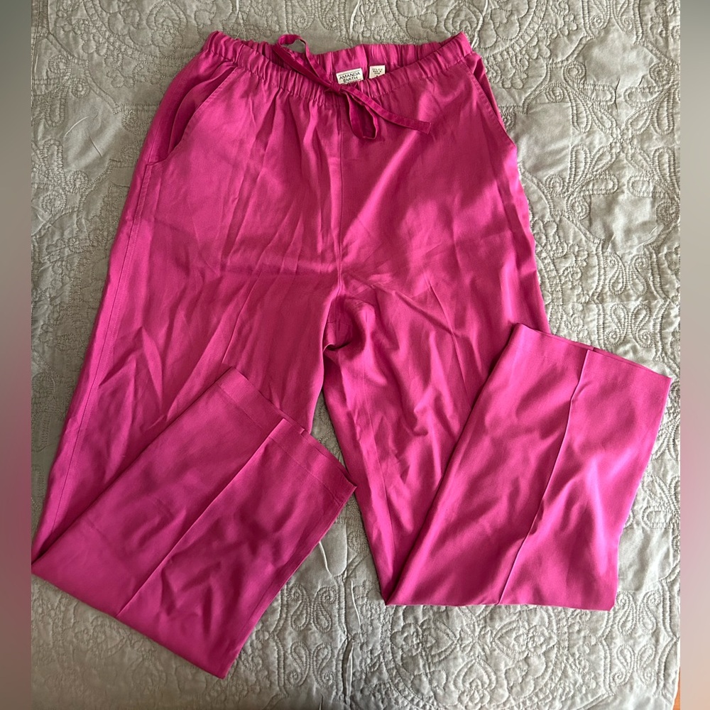 Amanda Smith Silk Pants